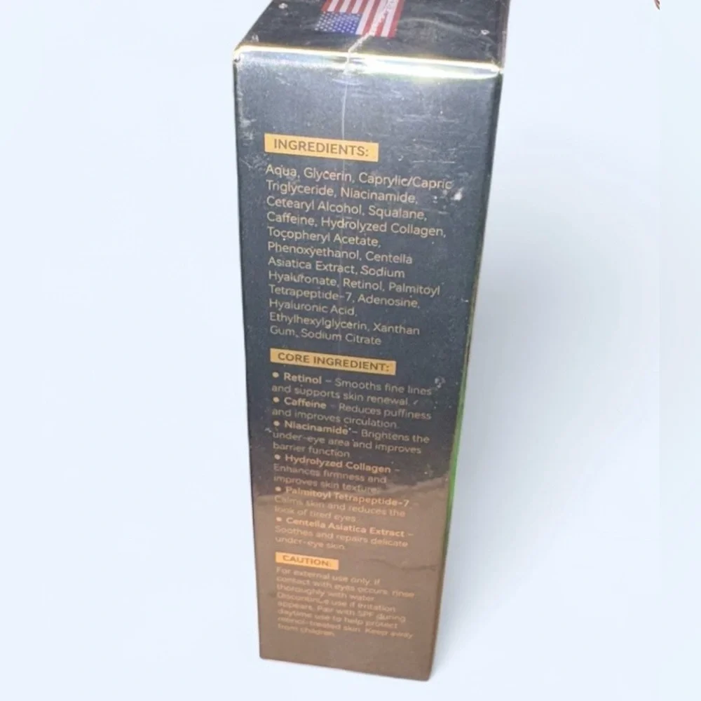 ASAMO Retinol + Caffeine Eye Serum – 0.7 fl oz (20ml)
